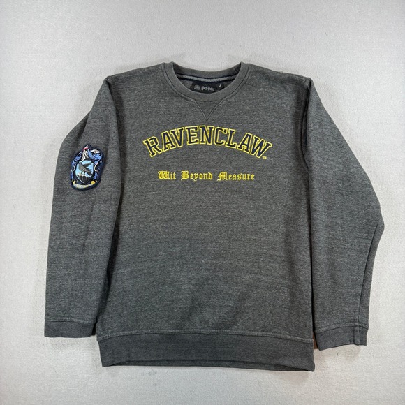 Harry Potter Other - Harry Potter Sweatshirt Mens Medium Gray Ravenclaw Wit Beyond Measure Graphic